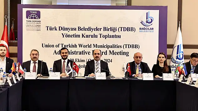 Türk Dünyası Belediyeler Birliği toplantısı, Altay başkanlığında yapıldı