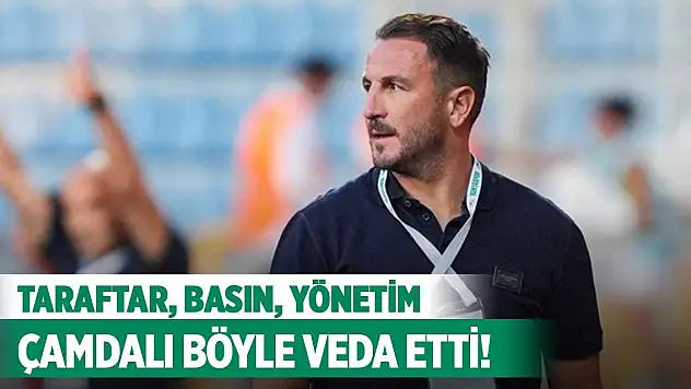 Konyaspor camiasına böyle veda etti!