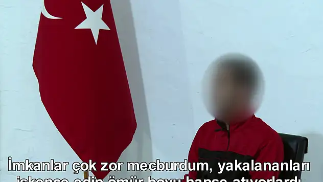 MSB, çocuk teröristlerin ifadelerini paylaştı