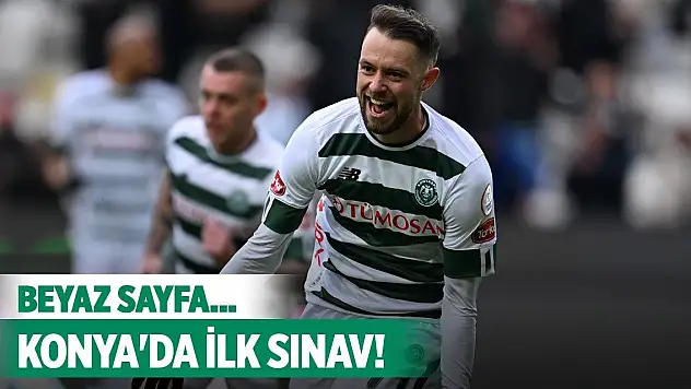 Konyaspor-Başakşehir, Hoca ilk sınavında!