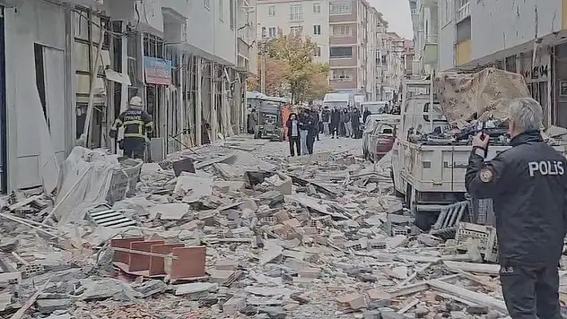 Çorum'da patlama: 1 ölü, çok sayıda yaralı