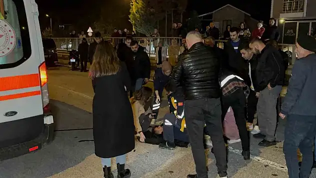 Ağır yaralanan sürücüyü kaza yerinden geçen doktor kalp masajı ile hayata döndürdü