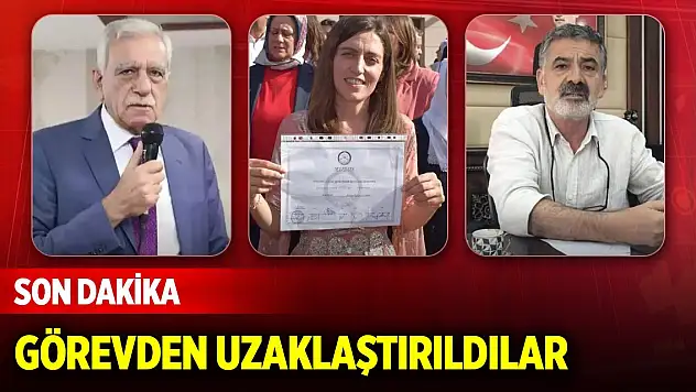Son Dakika! 3 belediye başkanı görevden uzaklaştırıldı