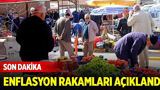 Son Dakika! Ekim ayı enflasyon rakamları açıklandı
