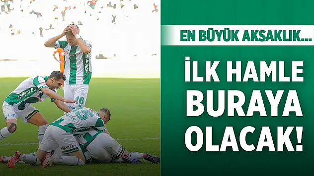 Konyaspor'da aksaklık tespit edildi!