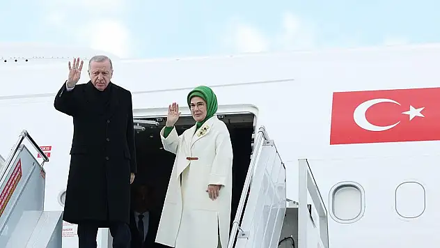 Cumhurbaşkanı Erdoğan Kırgızistan'da
