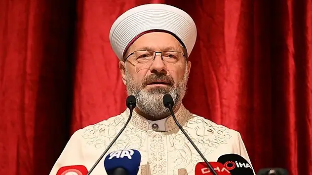 Diyanet İşleri Başkanı Erbaş: 'Nikahsız birliktelik ne demek, reddediyoruz'