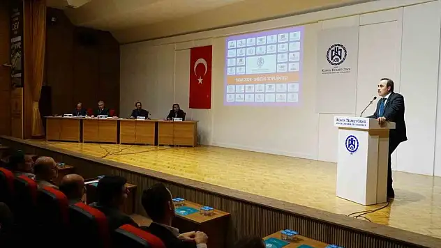 Konya Ticaret Odası'nın meclis toplantısı gerçekleştirildi