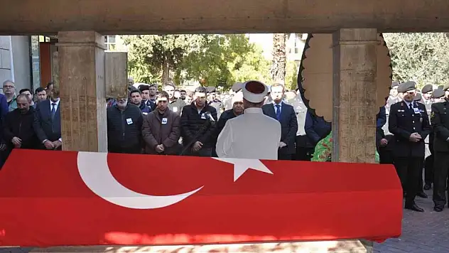 Manisa'da uzman çavuşa 'yürek yakan' veda