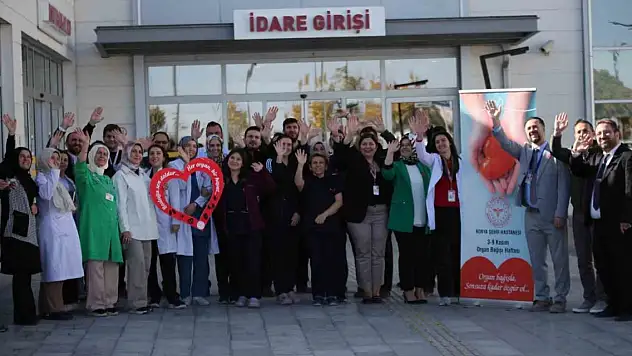 Konya'da organ bağışının önemi anlatıldı