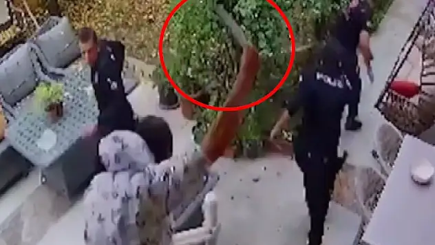 Konya'da bıçaklı saldırıda yaralanan polisten güzel haber