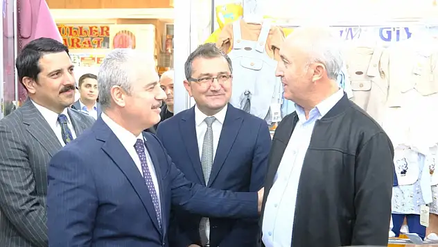 Konya Valisi İbrahim Akın, esnaf ve muhtarlarla buluştu