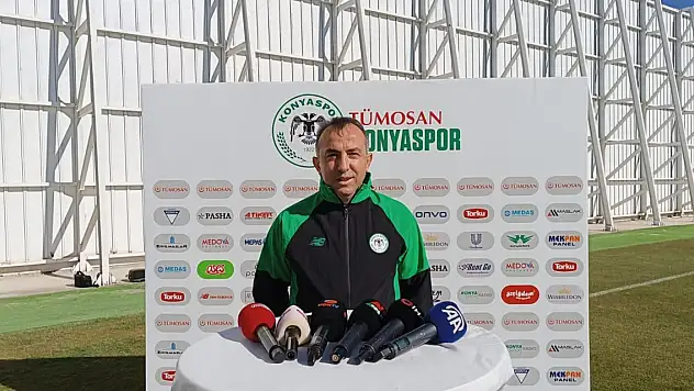 Konyaspor'da Uçar maç stratejisini anlattı!