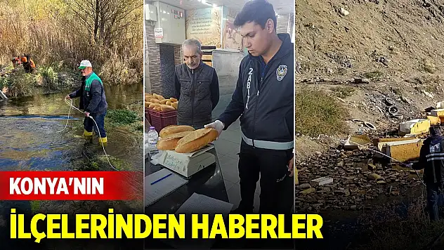 Konya'nın ilçelerinden haberler (7 Kasım 2024)