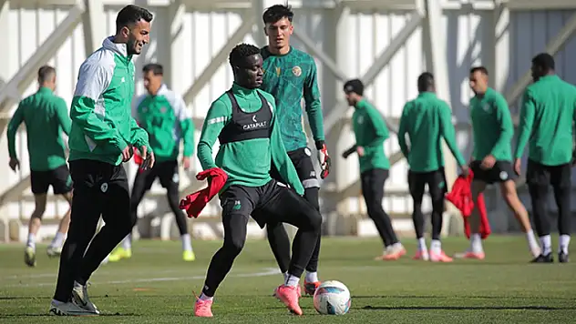 Konyaspor son hazırlıklarını yapıyor!