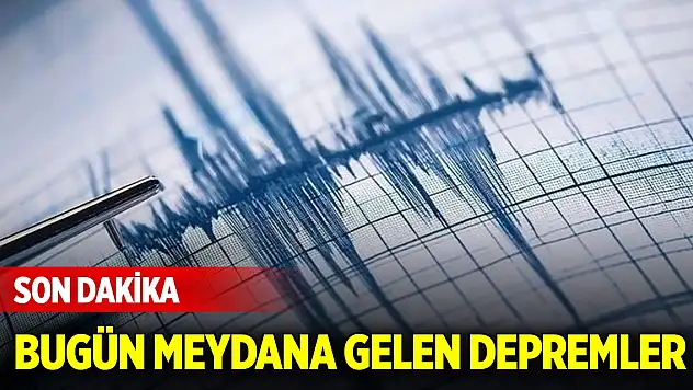 AFAD açıkladı! Son dakika deprem listesi (4 Ocak 2025)