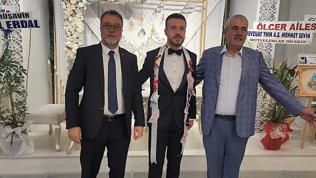 Yeminli Mali Müşavir Mustafa Çeşitler'in oğlu dünya evine girdi