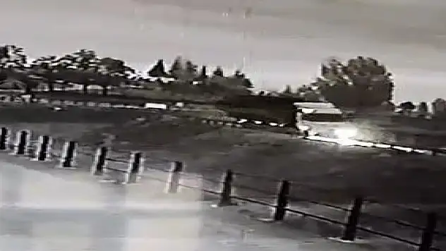 Konya'da kamyonun şoförünün öldüğü kaza anı kamerada