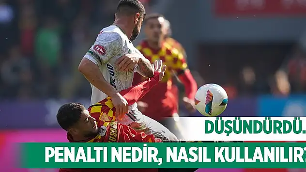 Konyaspor penaltıyı unuttu!