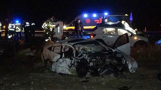 Burdur'daki feci kazada ölü sayısı 2'ye yükseldi