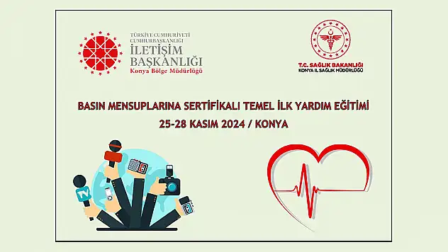 Konya'da basın mensuplarına eğitim verilecek