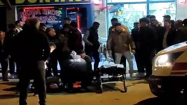 Konya'da otomobilin çarptığı motosikletin sürücüsü yaralandı