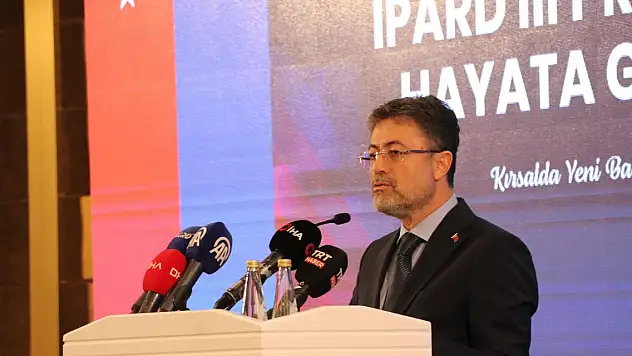 Bakan Yumaklı: 117 milyar liralık hibe desteği sağlandı