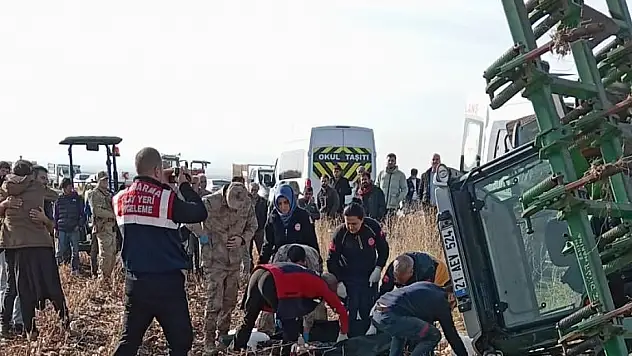 Diyarbakır'da devrilen traktörün sürücüsü öldü