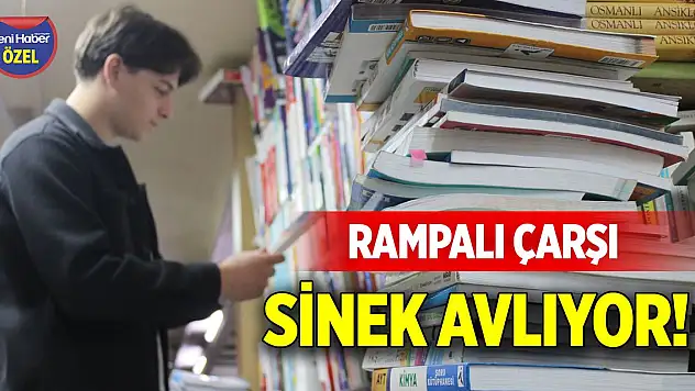 Rampalı Çarşı sinek avlıyor!