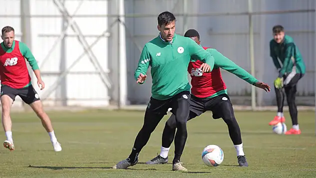 Konyaspor, Hatayspor maçının taktiğini çalıştı!