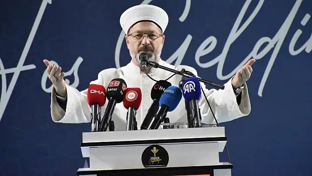 Diyanet İşleri Başkanı Erbaş: Bu zulmü durduralım
