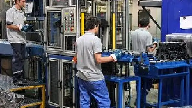 Sanayi üretimi arttı