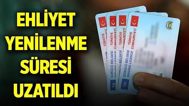 Son Dakika! Eski tip sürücü belgelerinin yenilenme süresi uzatıldı