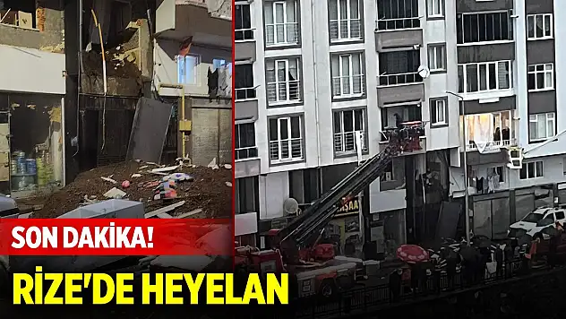 Son Dakika! Rize'de heyelan: 1 kişi hayatını kaybetti