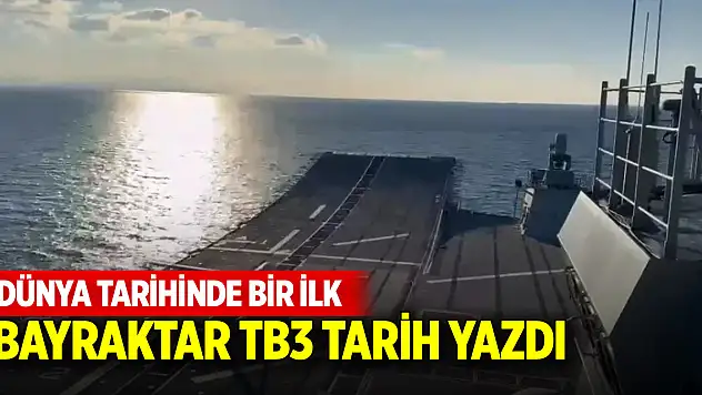 Selçuk Bayraktar paylaştı! Dünya tarihinde bir ilk: Bayraktar TB3 tarih yazdı