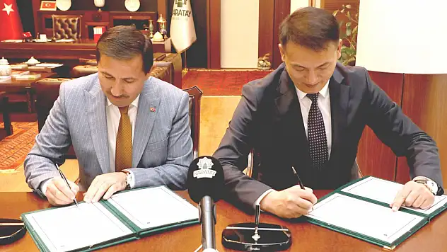 Karatay ile Sauran kardeş şehir oldu