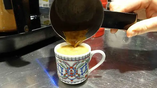 Konya'da soğuklarda kahveye rağbet arttı