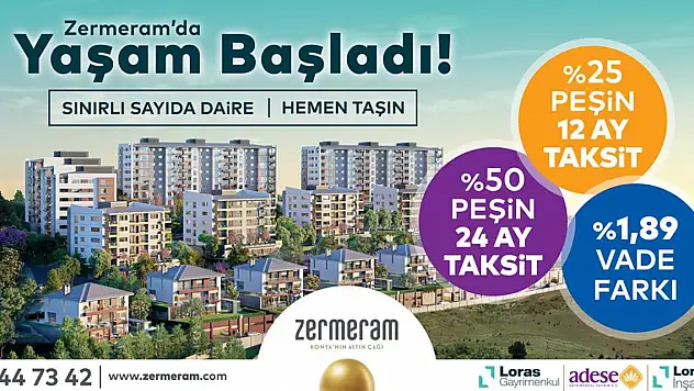 Zermeram'da yaşam başladı