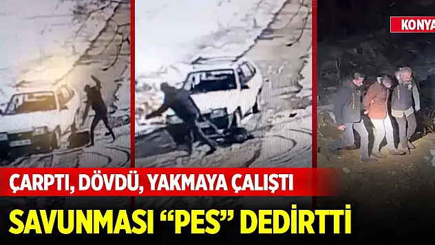 Konya'da vahşice çaycıyı öldüren zanlının savunması 'pes' dedirtti