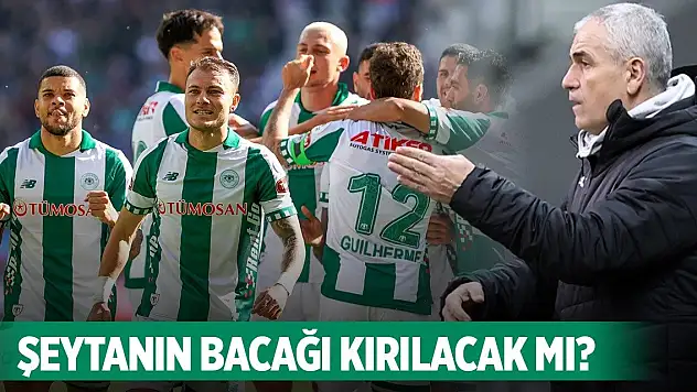 Konyaspor psikolojik üstünlüğü kırmak istiyor!