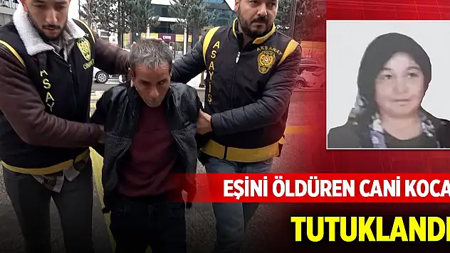 Aksaray'da eşini uyurken başından vurup öldüren koca tutuklandı