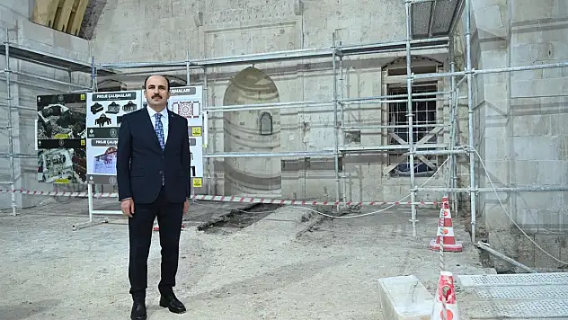 Konya Büyükşehir'in restore ettiği Hatay'daki tarihi camide son durum