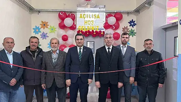 Konya'nın ilçesindeki ortaokula modern laboratuvar kazandırıldı