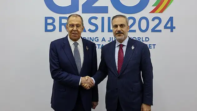 Bakan Fidan, Rus mevkidaşı Lavrov ile görüştü