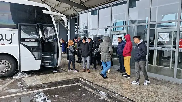 Otobüs seferlerini aksadı