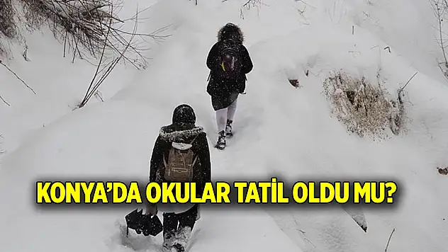 Konya'da okullar tatil mi?