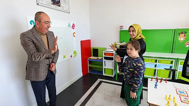 Başkan Kavuş'tan DOSD Meram'a anlamlı ziyaret