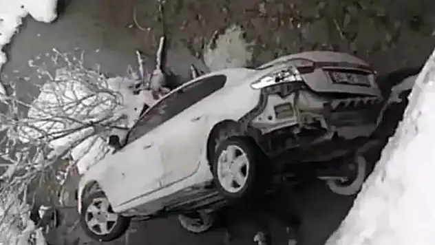 Giresun İl Genel Meclisi üyeleri dereye uçtu