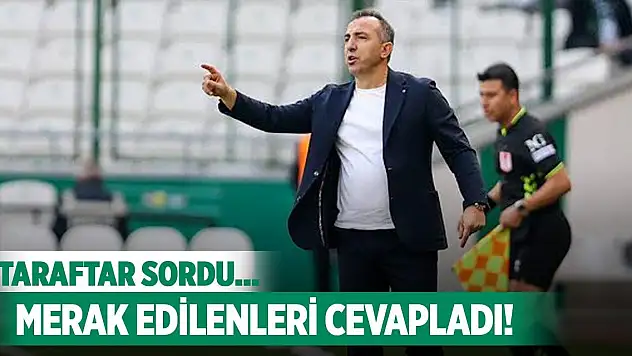 Konyaspor'da Uçar merak edilenleri açıkladı!