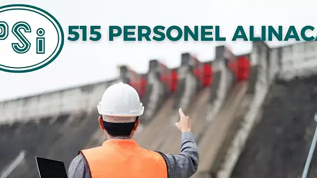 KPSS Şartı yok!  DSİ 515 Sürekli İşçi alıyor